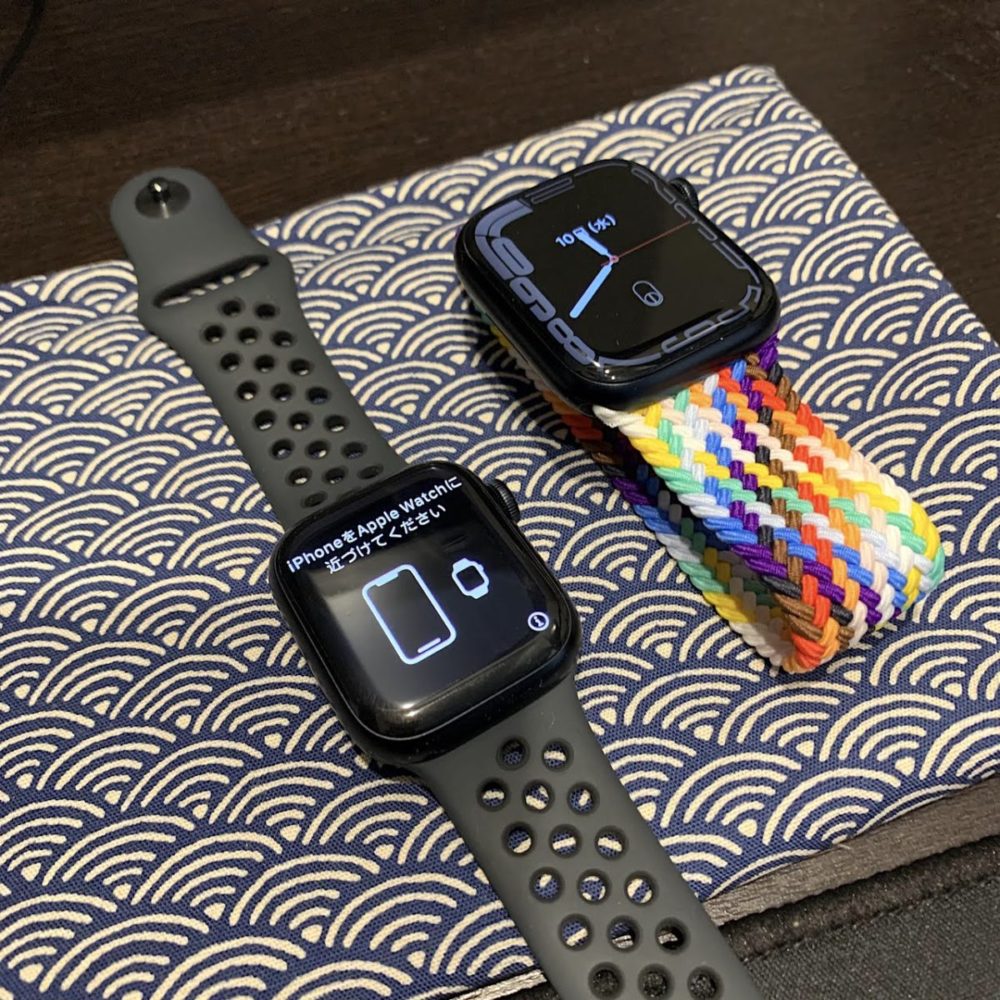 AppleWatch放浪記 41mmか45mmか→41mmの返品で45mmを受け入れてフィニッシュ
