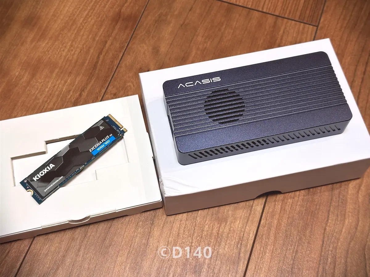 遂に来たビッグチャンス！「ACASIS 80Gbps Thunderbolt5 M2.SSDケース